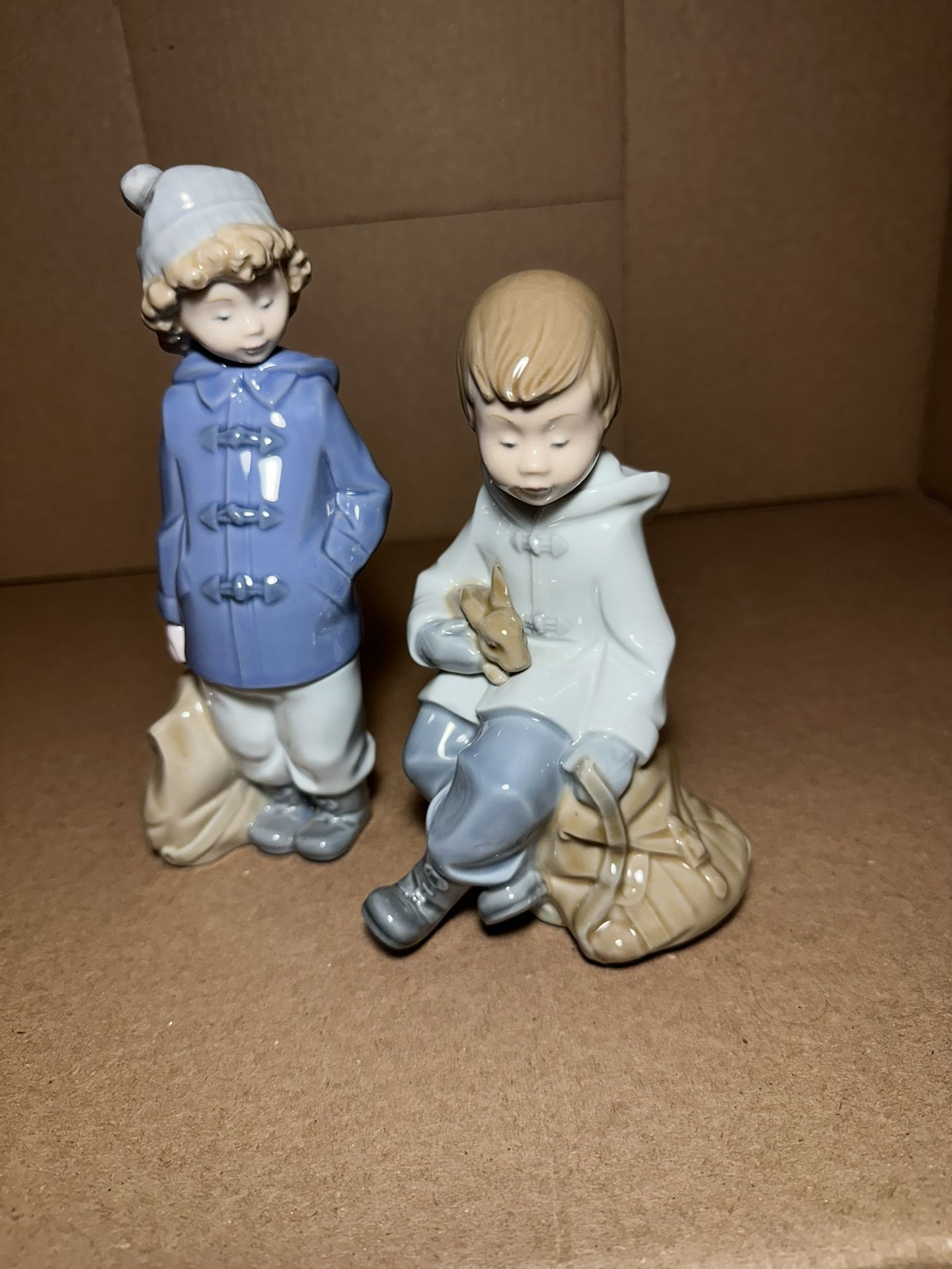 Lladro and Nao figurines