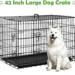 Large Dog Crate Heavy Duty Dog Cage  