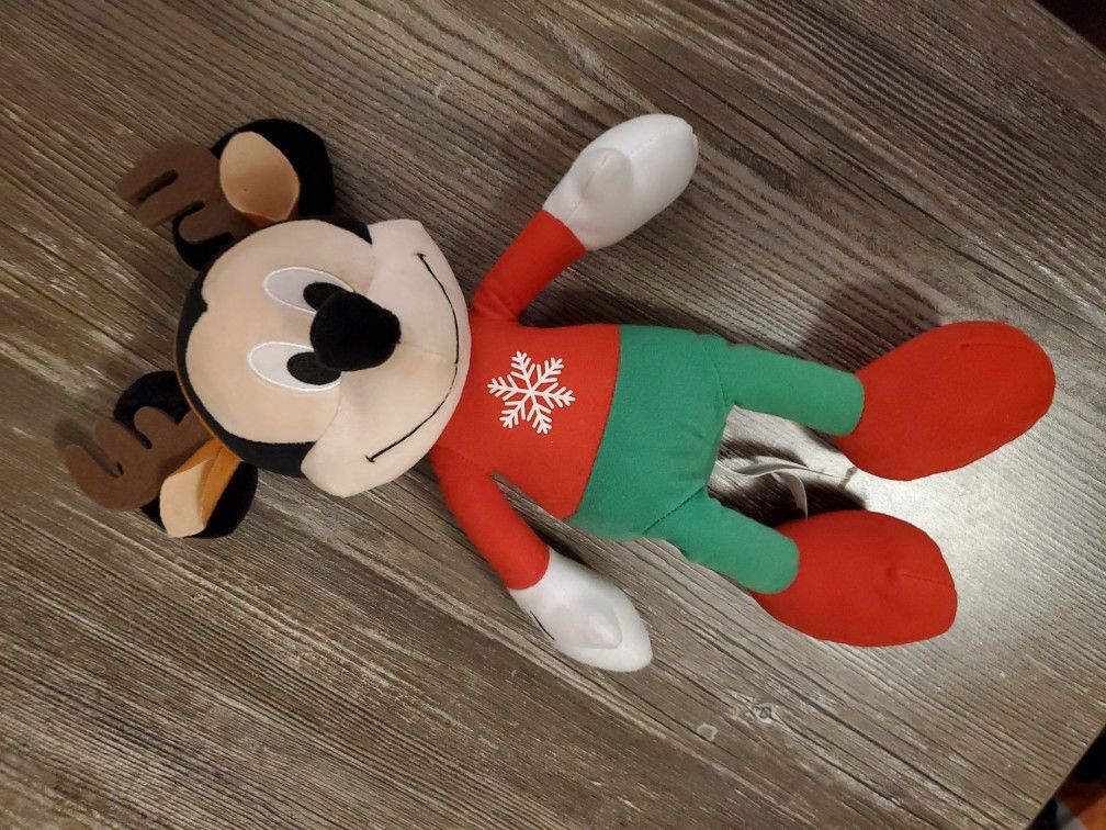 Disney Mickey Mouse Christmas Plushie