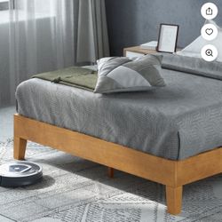 Wood Platform Bed frame Full Size