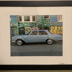“Mercedes And Graffiti” Original Photograph 