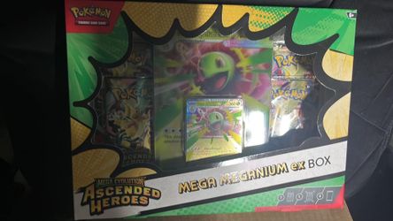 Mega Evolution Ascended Hero’s Mega Meganium ex Box