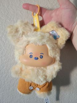 Miniso brand plush keychain
