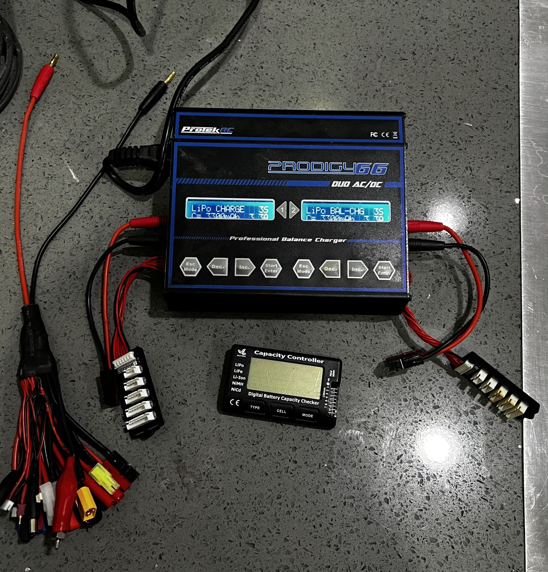 ProTek RC Prodigy 66 Duo AC/DC LiHV/LiPO Battery Charger