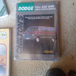Chiltons Dodge Full Size Van 1989-91 Repair Manual