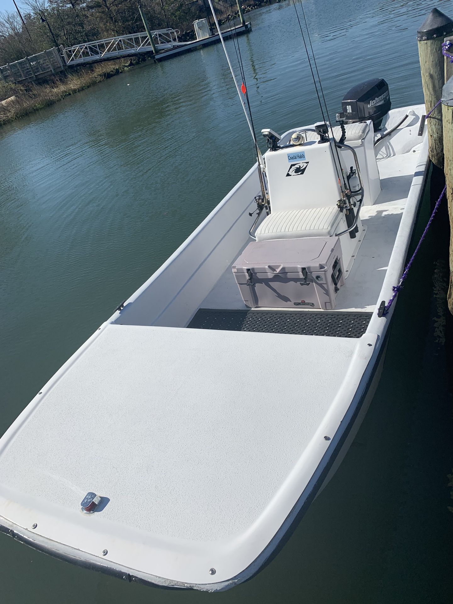198 dlx Carolina skiff for Sale in Virginia Beach, VA OfferUp