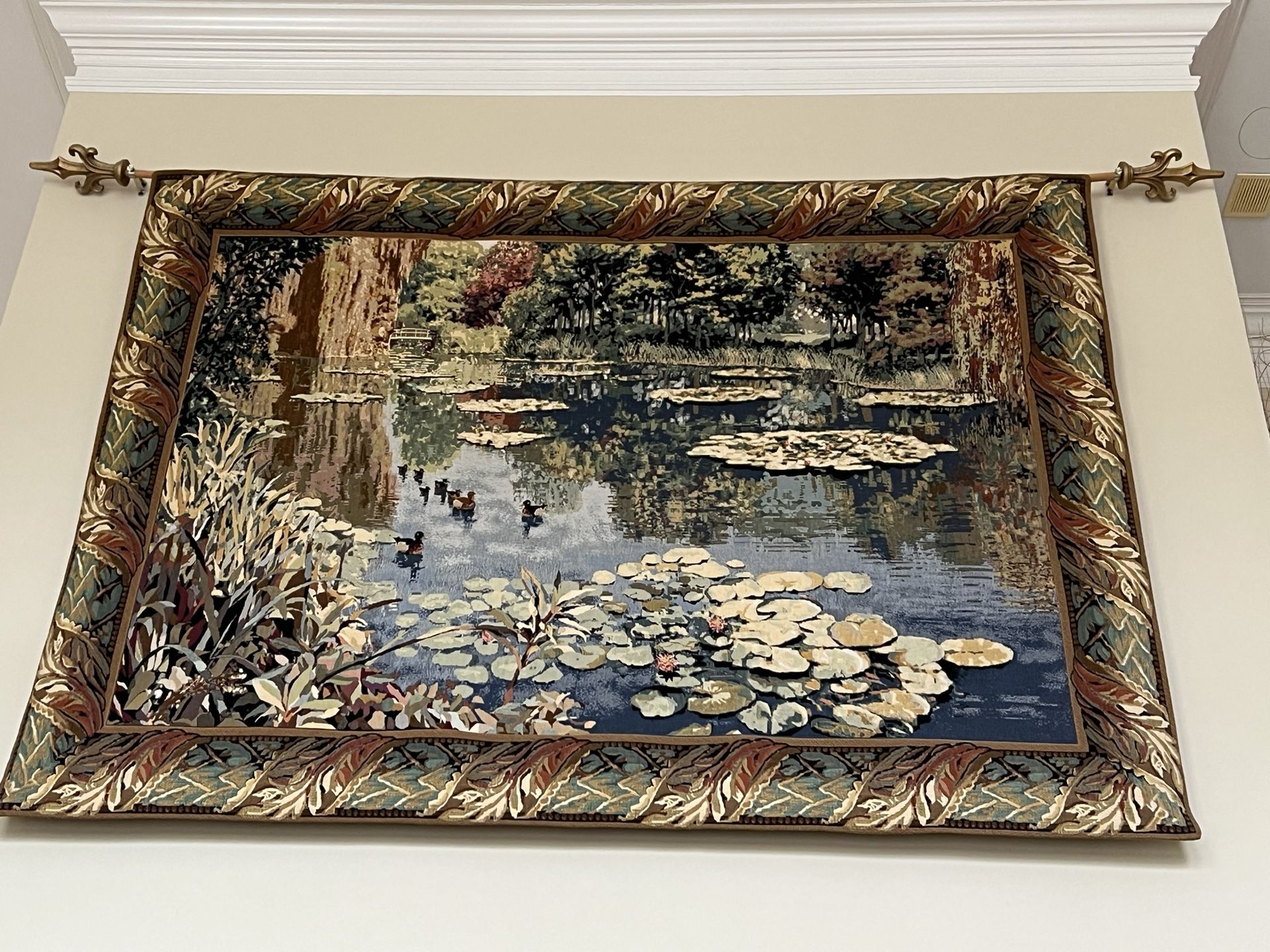 Beautiful 3D Carpet Picture On Walls