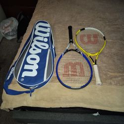 Wilson Tennis Racket With Travel Bag