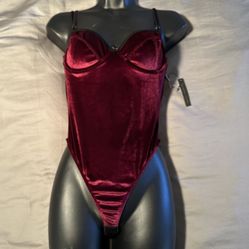 ❤️❤️❤️NEW w/tags Gooseberry Intimates Burgundy Darling Bodysuit. (AVAILABLE if listed. L👀k @ other listings, combine to save.) ❤️❤️❤️