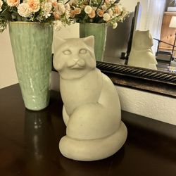 Vintage 1985 Austin Prod Cat Garden Statue Figure Fisher Artist