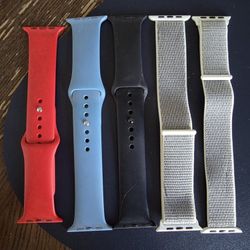 5 Authentic Apple Watch Bands 44mm