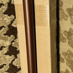 YIVIYAR Wooden Walking Cane with 5 Height for Men and Women, Handmade Wood Cane with Comfort Grip Handle, Supportive Mobile