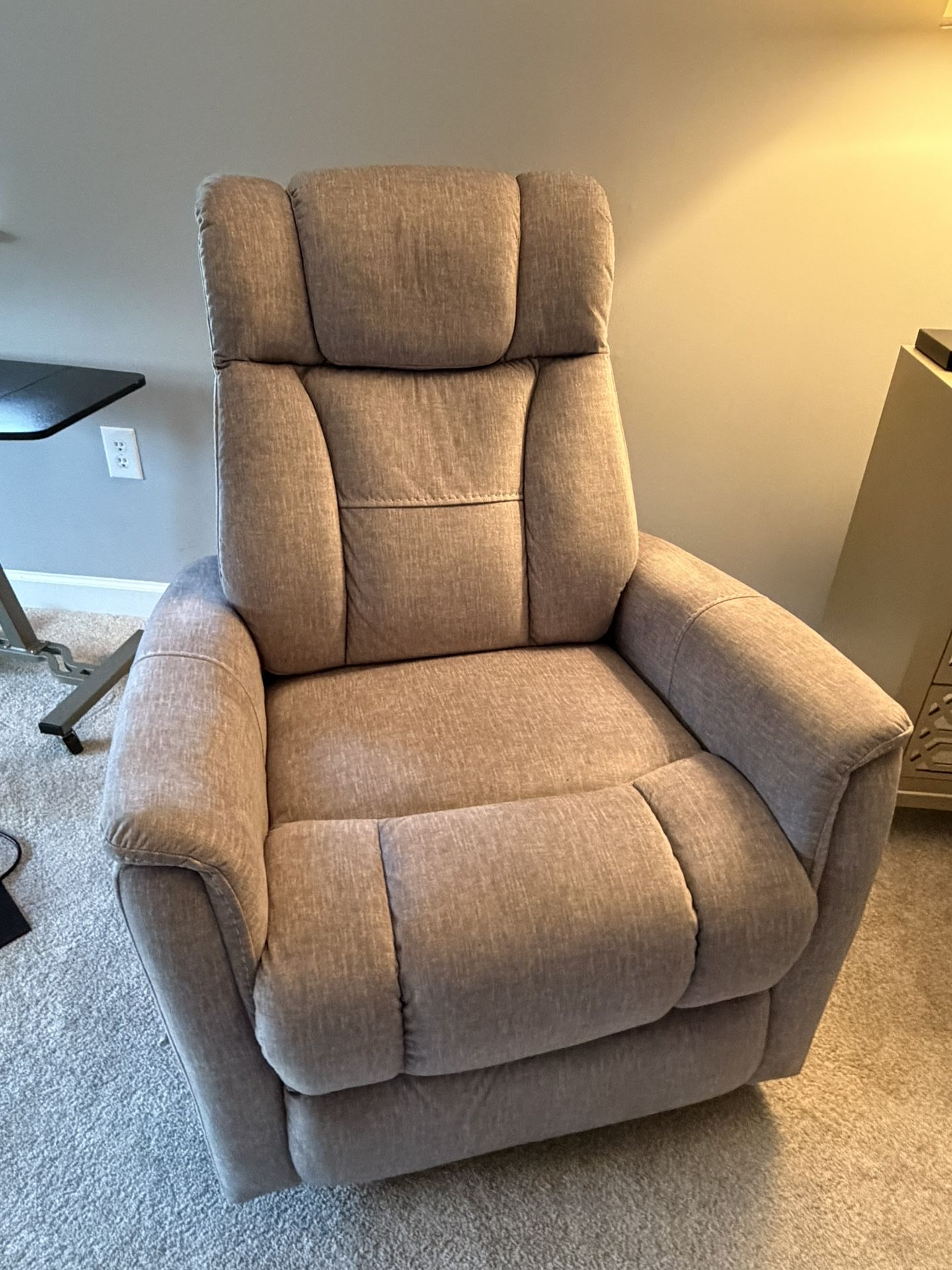 Recliner On Swivel Base