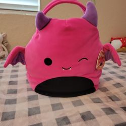 Squishmallow Halloween Treat Pail