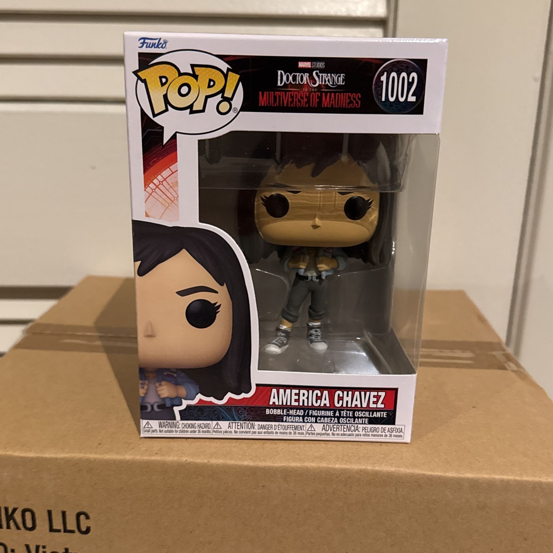 America Chavez 1002 Funko Pop Perfect Condition