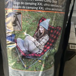 RIO Jumbo Fleece Padded Comfort Chair