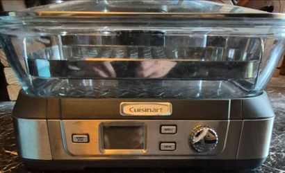 Cuisinart cook fresh digital glass steamer