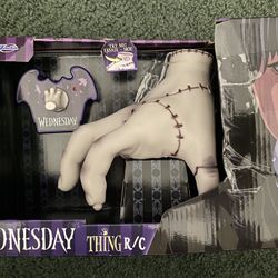 WEDNESDAY ADDAMS RC RECHARGEABLE THING TOY NEW