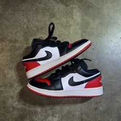 Youth 4.5 Jordan 1 Bred Toe