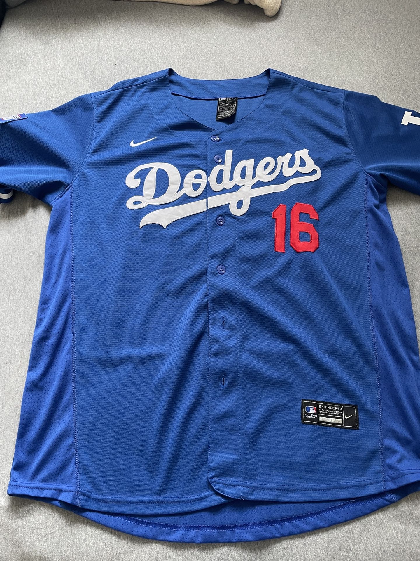 Dodgers Smith 16 MLB Baseball Jersey