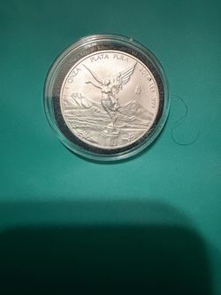 2014 Mexican silver coin