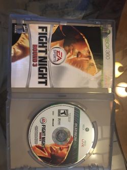Xbox 360 fight night 3