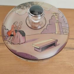 VINTAGE VANITY DISH (Courting Couple)