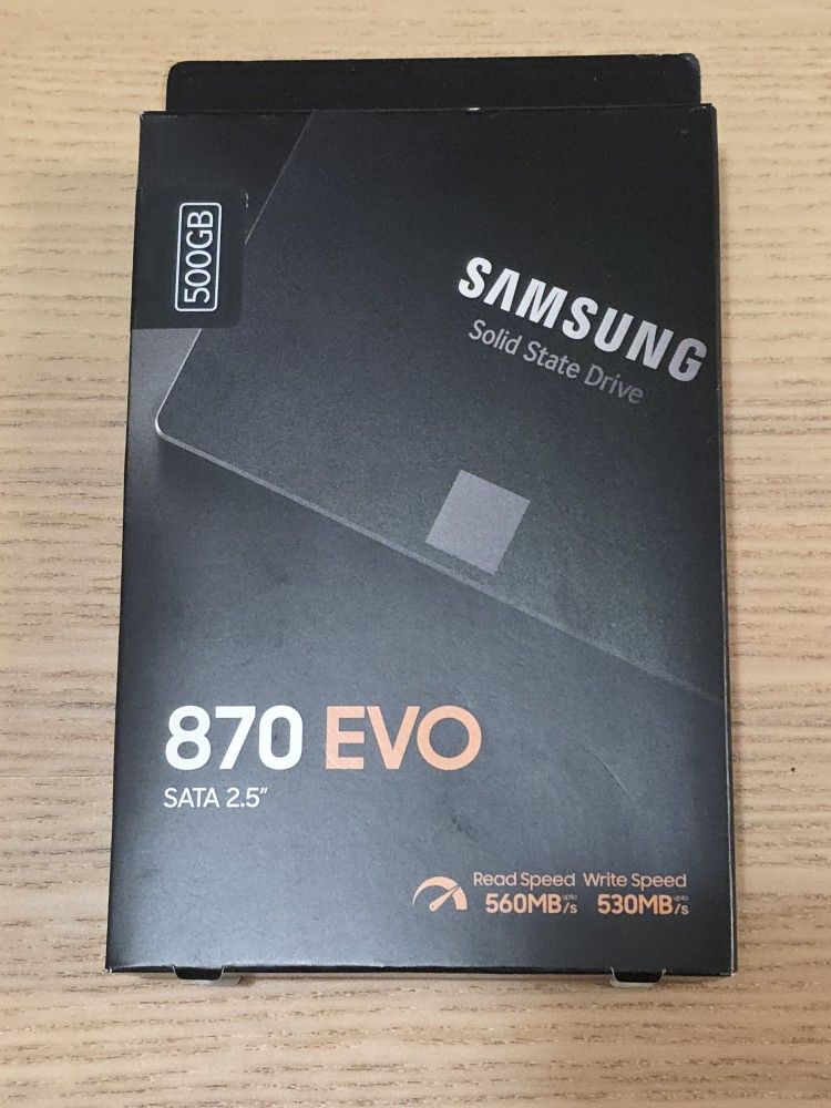New, Sealed Samsung 870 EVO 500gb SSD