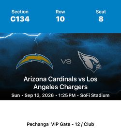 Chargers vs Cardinals