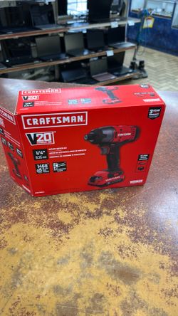 Craftsman drill v20 1/4” * like new*
