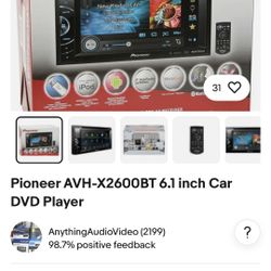 Brand New In The Box Pioneer Dvd  Rdc Av Receiver With Remote Control 
