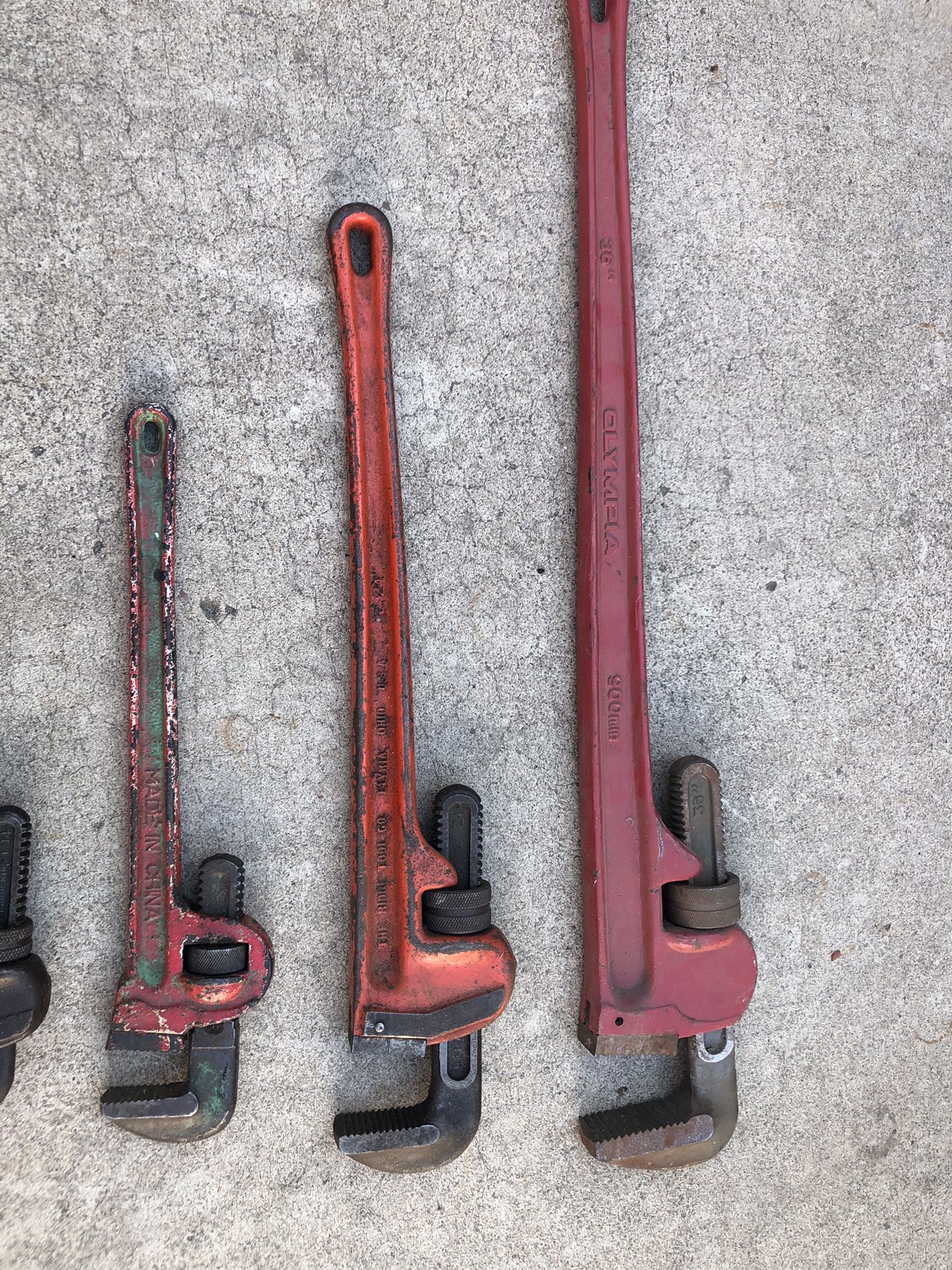 Pipe Wrench Set