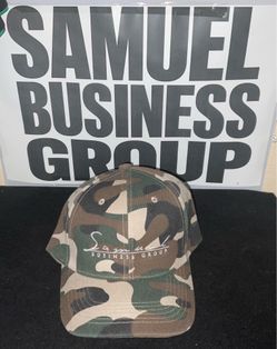 Samuel Business Group Clothing Line Men's Salute To Service Camo Luxury Brand Cap Adult one size fits all Sports Art Memorabilia Fashion