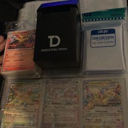 Comes with 100 card sleeves 3 legendary seven rares and extra
