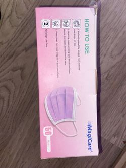 MagiCare Disposable Face Masks 50-Pack $1