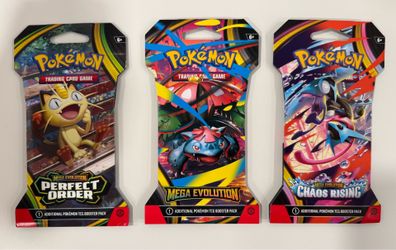 🔥 Pokémon Sealed Sleeved Booster Packs! 🔥