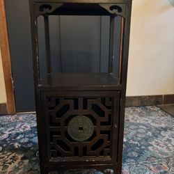 Small Wood Cabinet Or Side Table