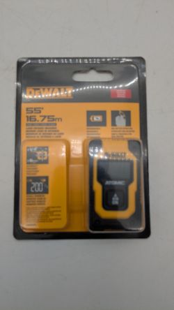 DeWalt (dw055pl) Atomic Compact 55-ft Pocket Laser Distance Measurer