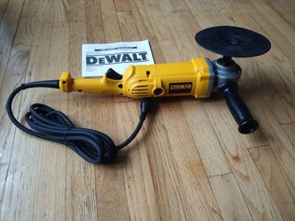 DeWalt car polisher