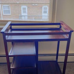 Wood Baby Changing Table 