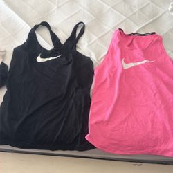 Two Nike Tank Tops Size M
