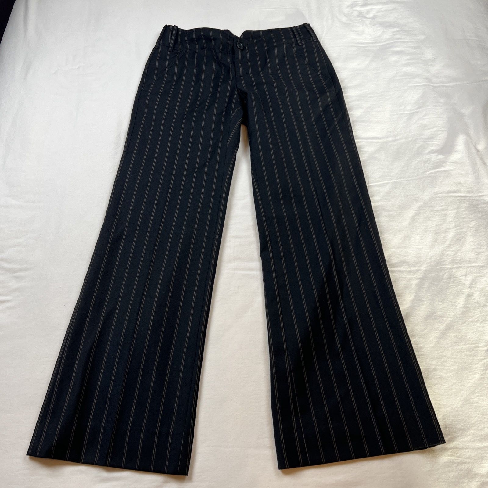 Banana Republic Stretch Wool Pinstripe Dress Pants Women’s Size 0