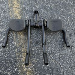 Tri bike aero handle bars my bike