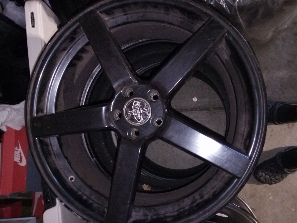 Black Rims 20'