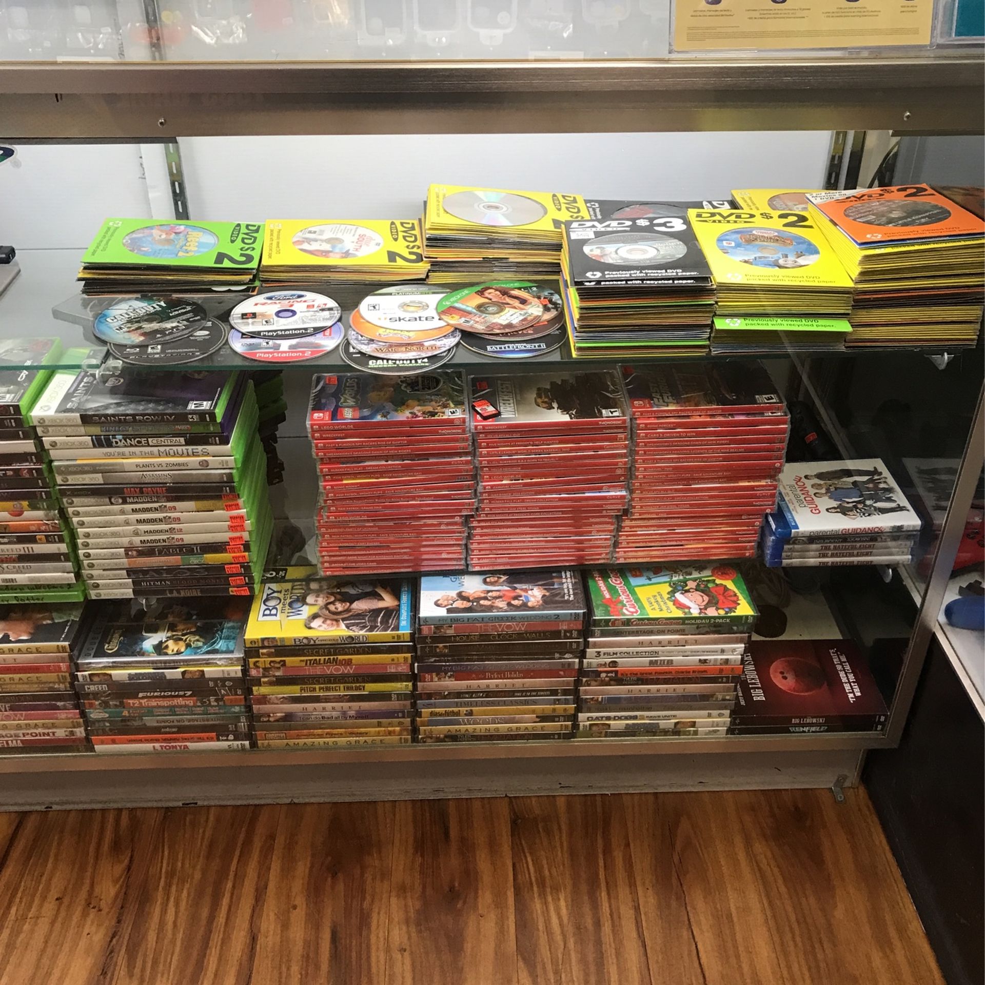 Games And Blue Ray Movies