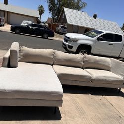 Couch Sectional Need Clean. $130 Dog In House 