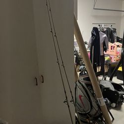 Two: Shakespeare Catch more fish Rod (Used) 50 OBO