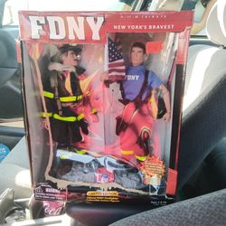 Limited Edition Official FDNY Firefighter Collectible Action Figure