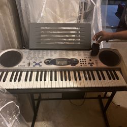 Casio Keyboard With Stand