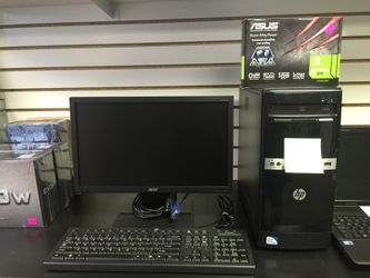 Hp Computer PC Special with Monitor ,Screen, KBD